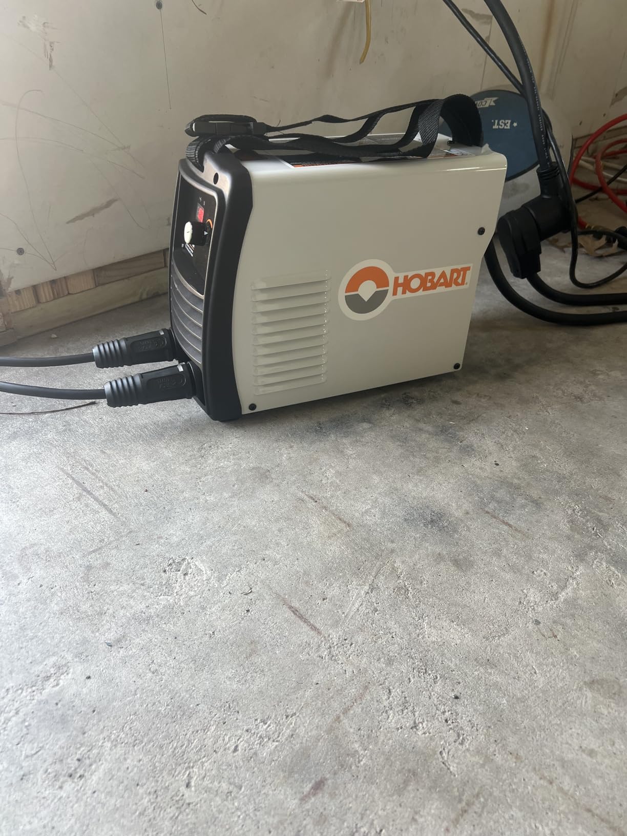 Hobart Stickmate 160 Portable Stick Welder Package 120/240V - Lightweight Welding Machine - DC Stick Welders with Digital Display - Dual Power Arc Welder Machine (500585) - Customer Photo 1