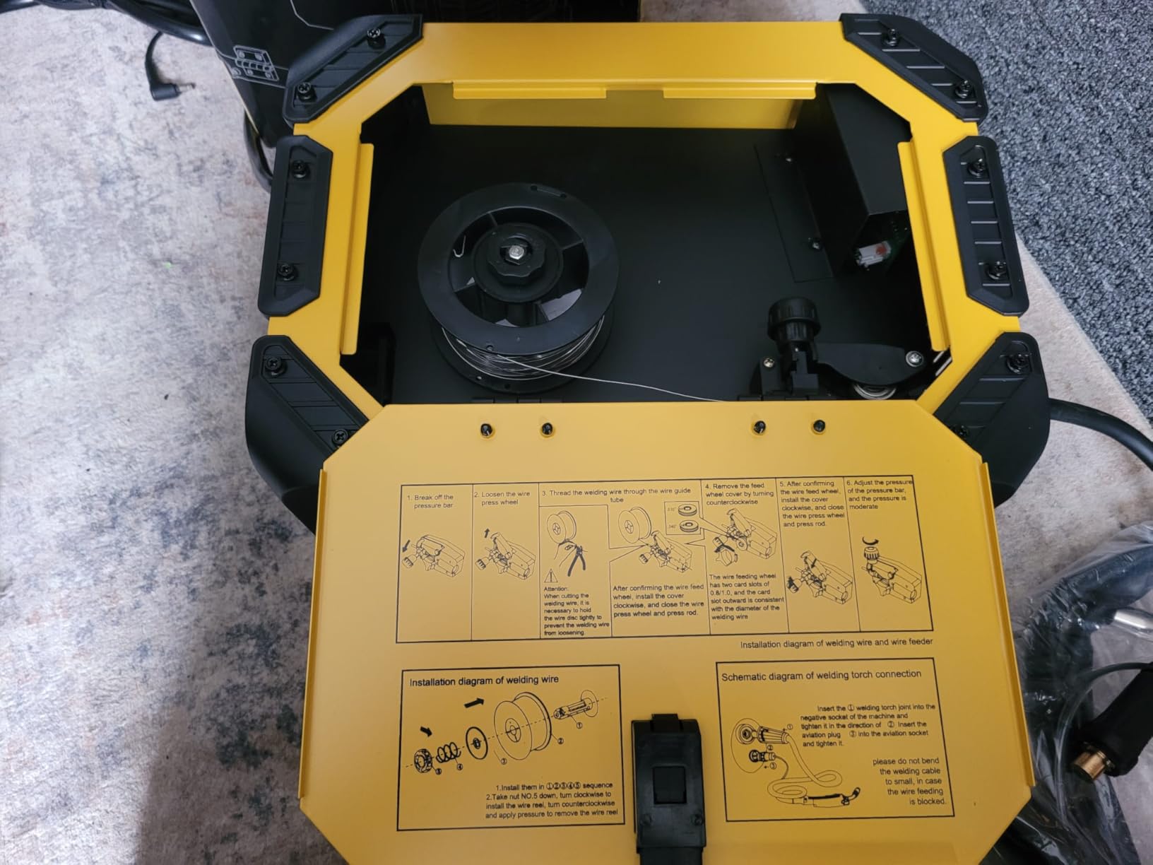 160A 4-in-1 AI Welding Machine: Dual Voltage 110V/220V Gas MIG/Flux Core/Lift TIG/Stick Welder - Smart Synergic Control IGBT Inverter HD LED Display for Home Repair Auto Restoration Metal Fabrication - Customer Photo 3