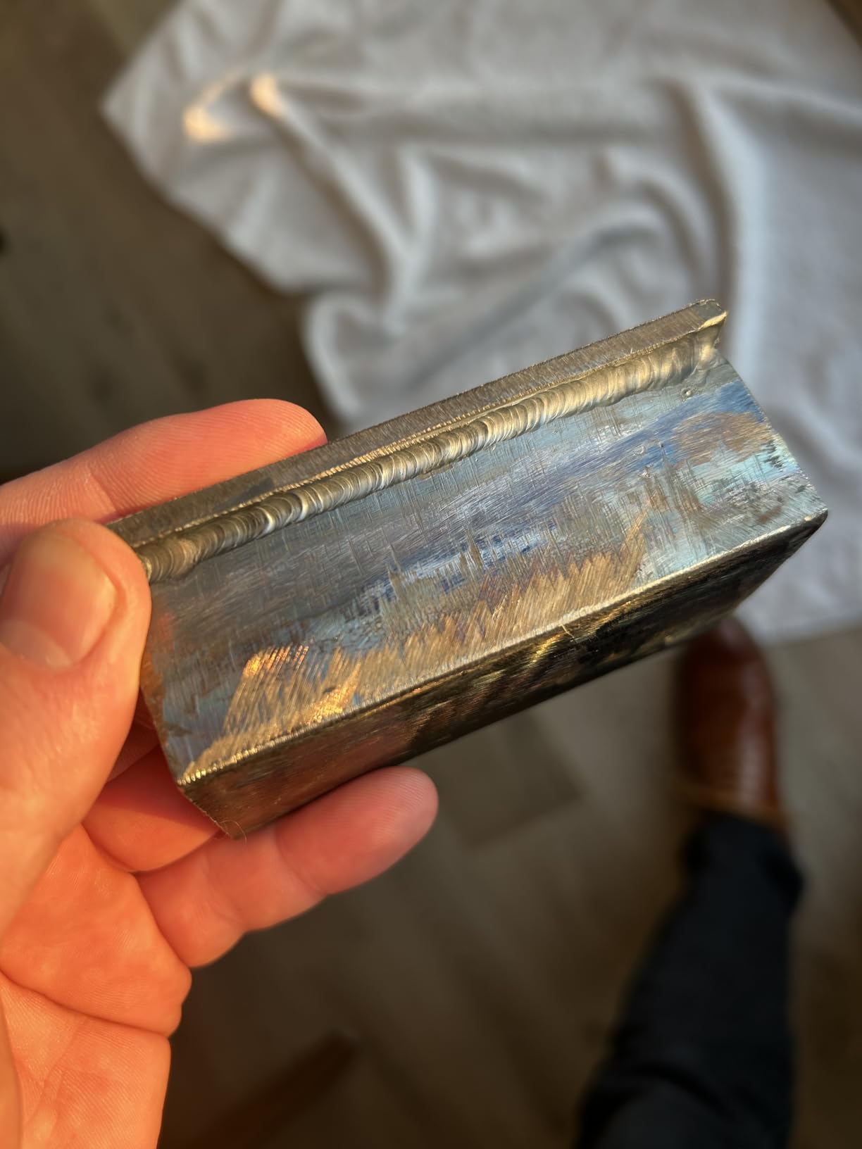 TOOLIOM 135A 110/220V Dual Voltage Mini Stick Welder Lift TIG Welder with LCD Display Portable Welding Machine with Hot Start, Arc Force and Anti-Stick - Customer Photo 4