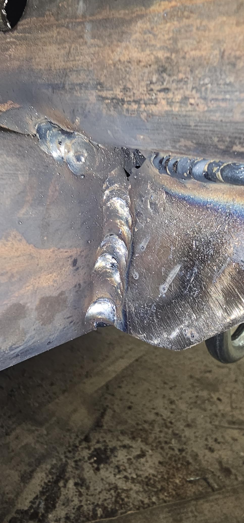 ARCCAPTAIN 165A MIG Welder 110V/220V, 2025 Newest [Large LED Display] 4 in 1 Gasless/Gas MIG/Lift TIG/Stick Welding Machine Multiprocess Welder Machine, IGBT Inverter Welder with Synergy, 2T/4T - Customer Photo 1