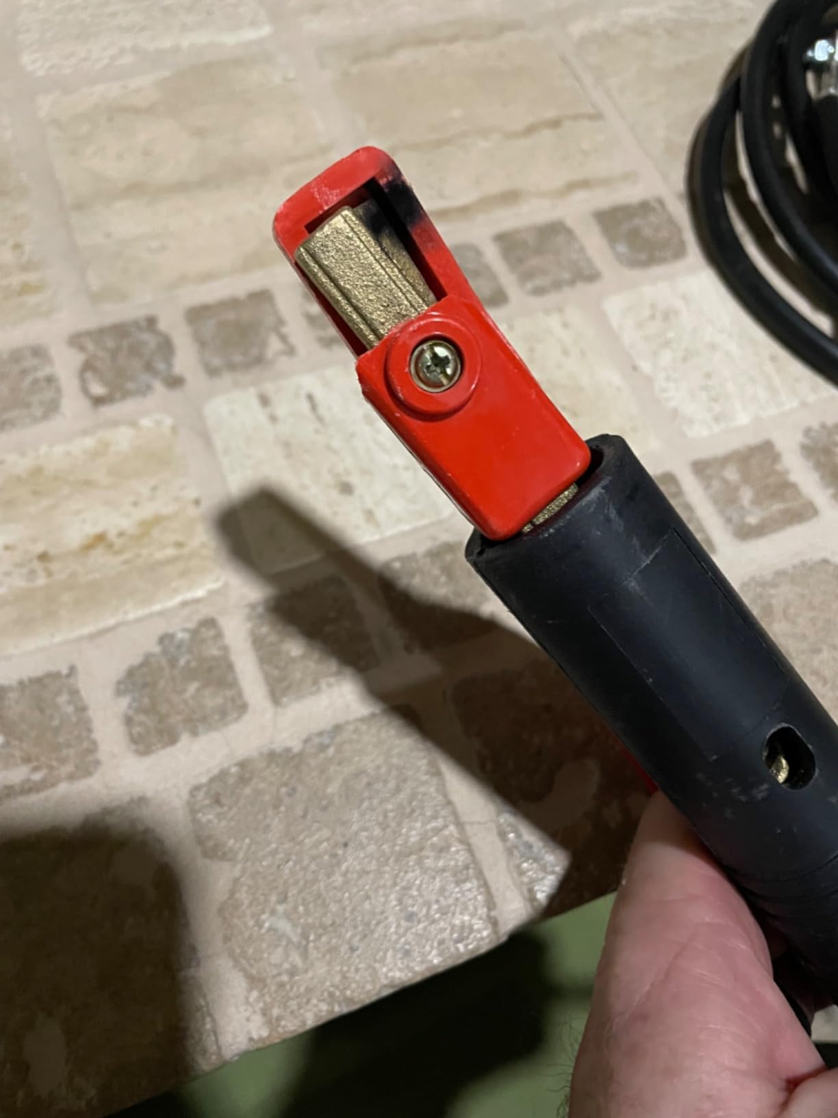 ARCCAPTAIN 165A MIG Welder 110V/220V, 2025 Newest [Large LED Display] 4 in 1 Gasless/Gas MIG/Lift TIG/Stick Welding Machine Multiprocess Welder Machine, IGBT Inverter Welder with Synergy, 2T/4T - Customer Photo 3