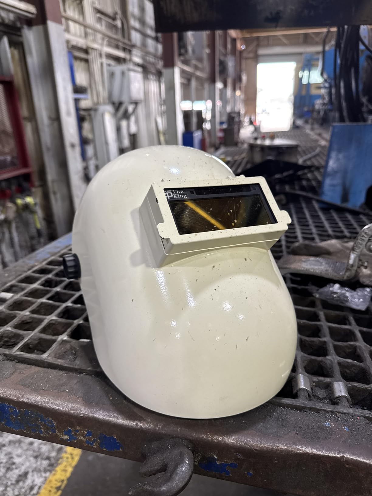 Throne 2.0 Black Flip Up Sugar Scoop Welding Hood | Ridged - Lightweight 2x4 Welding Helmet | Extra Durable Flip Up Welding Helmet - Fits Cheaters | Lens Not Included - Customer Photo 3