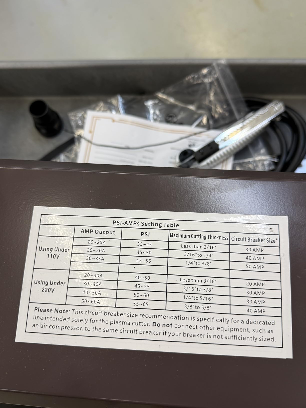 LTP8500 | 85A HF Pilot Arc Plasma Cutter, Drag-Cut Enabled, 1 LTP8500 | 85A HF Pilot Arc Plasma Cutter, Drag-Cut Enabled, 1