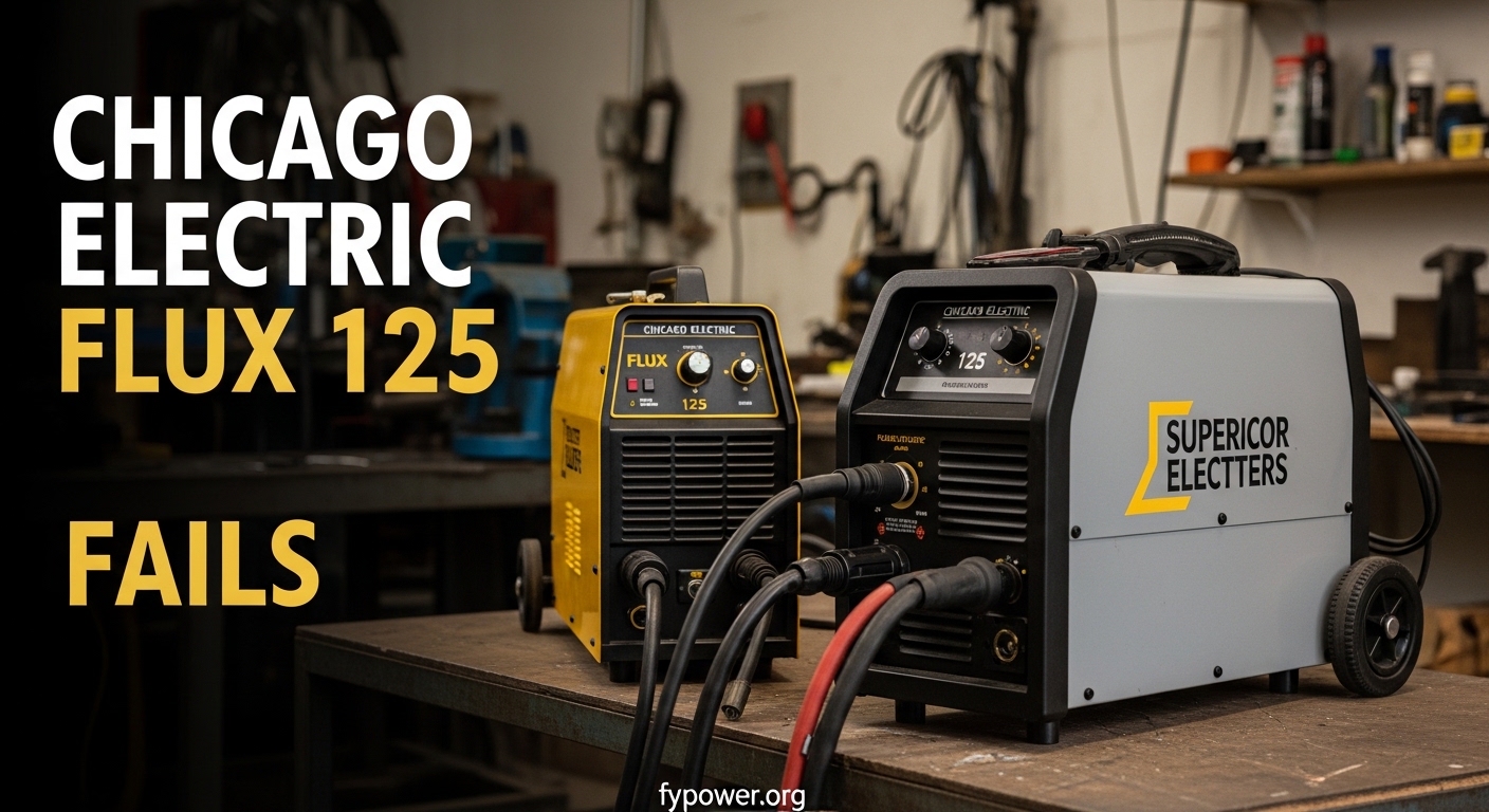 Chicago Electric Flux 125 Welder Review: A Better Alternative Exists