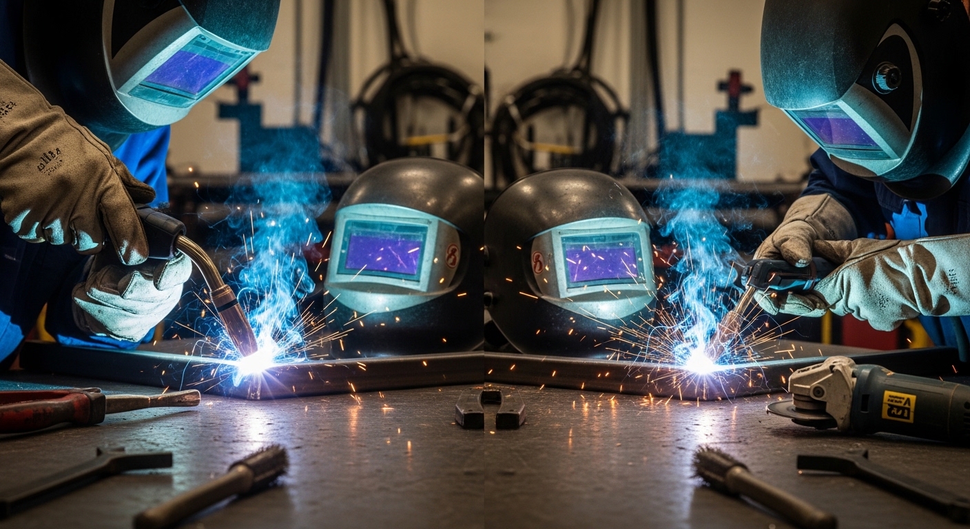 Flux Core vs MIG Welding: Complete Guide with 15-Point