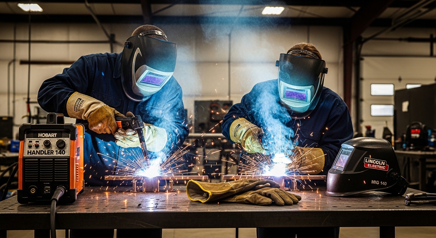 Hobart 140 vs Lincoln 140: Which 140-Amp MIG Welder Wins in 2026?