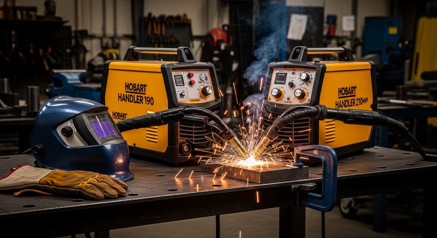 Hobart 190 Vs 210: Which MIG Welder is Better for Your Shop?