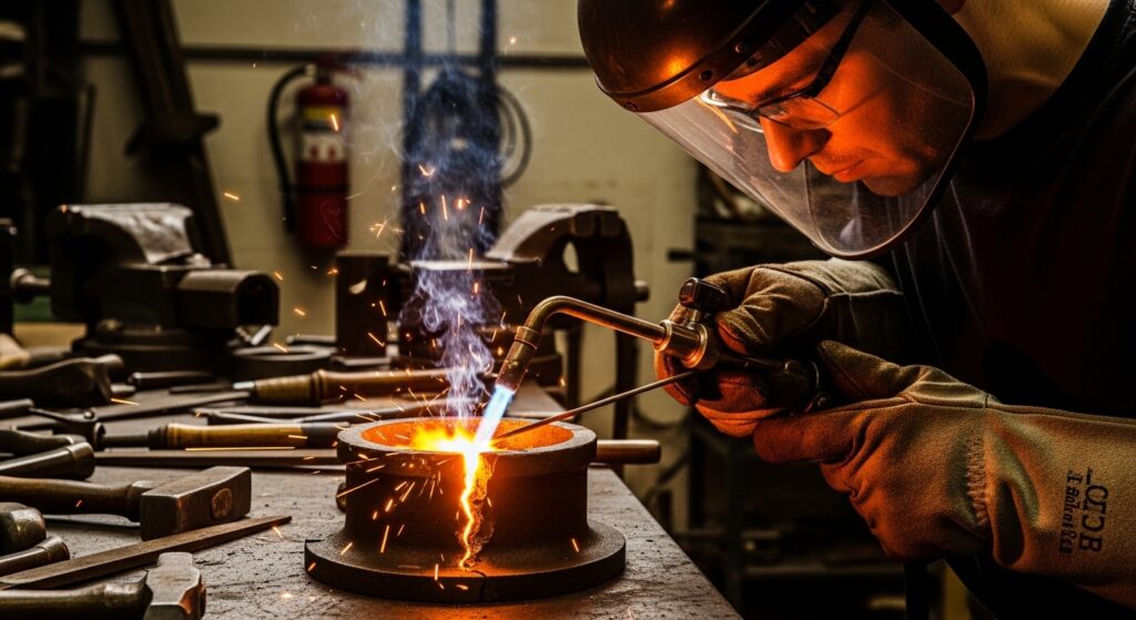 How to Braze Cast Iron