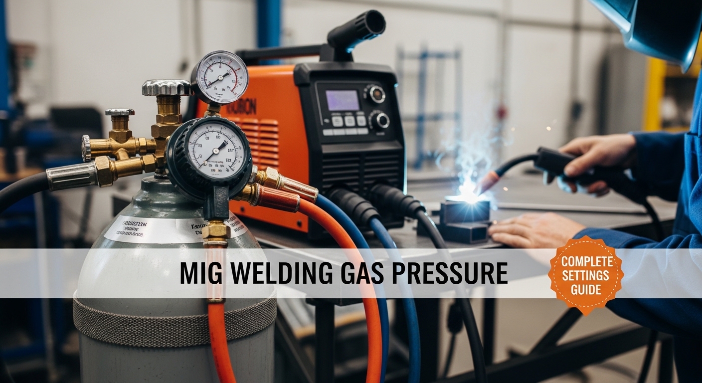MIG Welding Gas Pressure: Complete Settings Guide