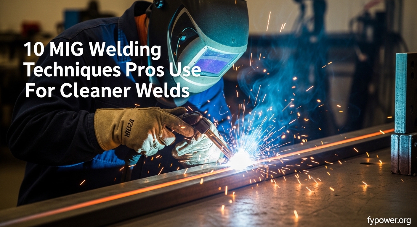 MIG Welding Tips: 10 Essential Techniques for Better Welds
