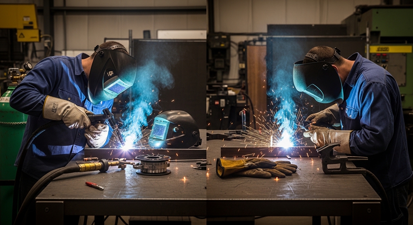 MIG vs Stick Welding: Complete Comparison for Beginners