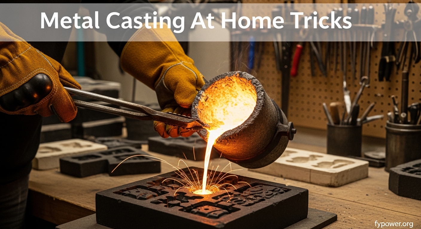 Metal Casting: Complete Beginner’s Guide to Casting at Home