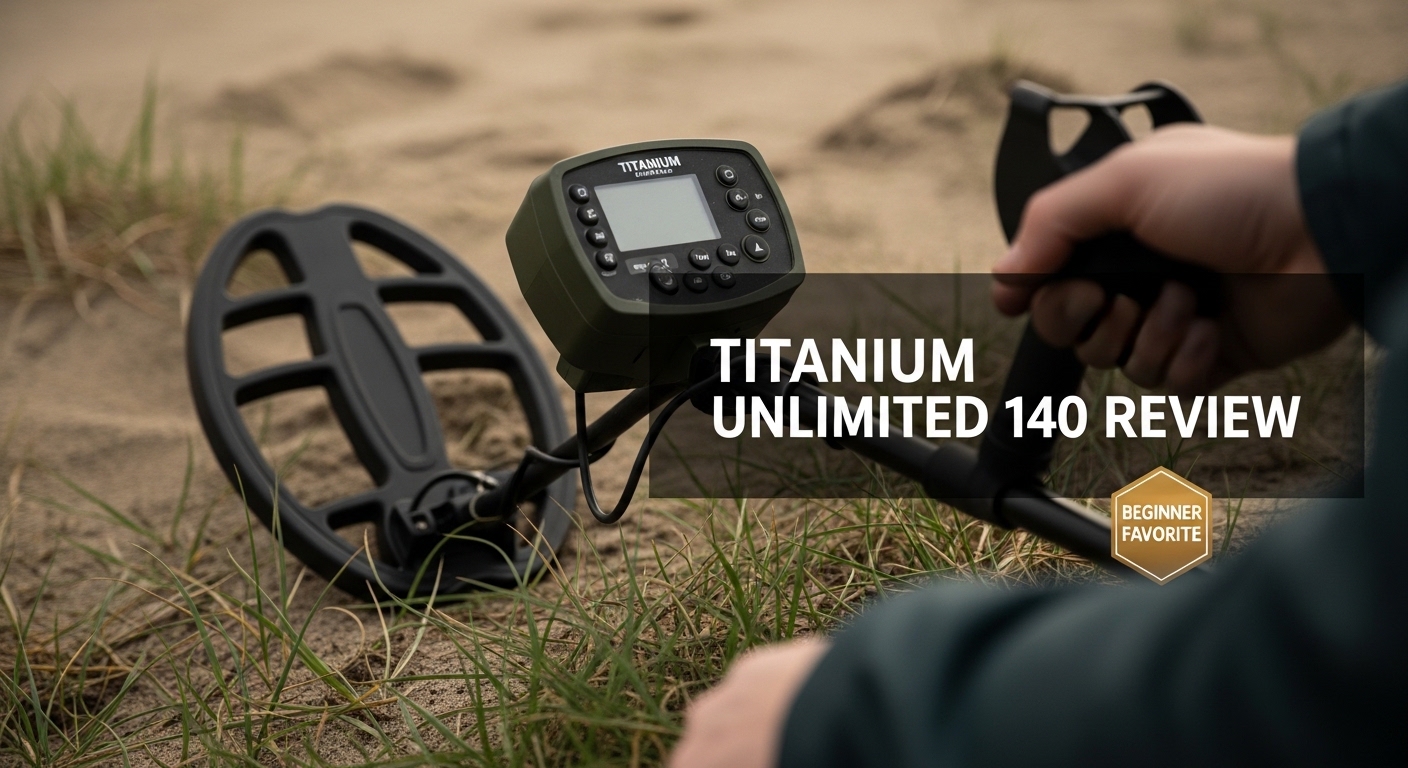 Titanium Unlimited 140 Review: Best Beginner Metal Detector