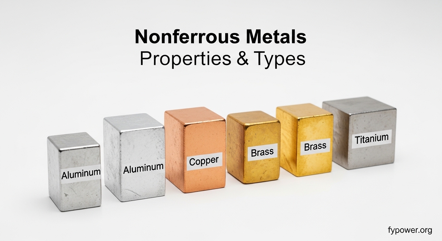 Nonferrous Metals: The Complete Guide to Properties, Types & Uses