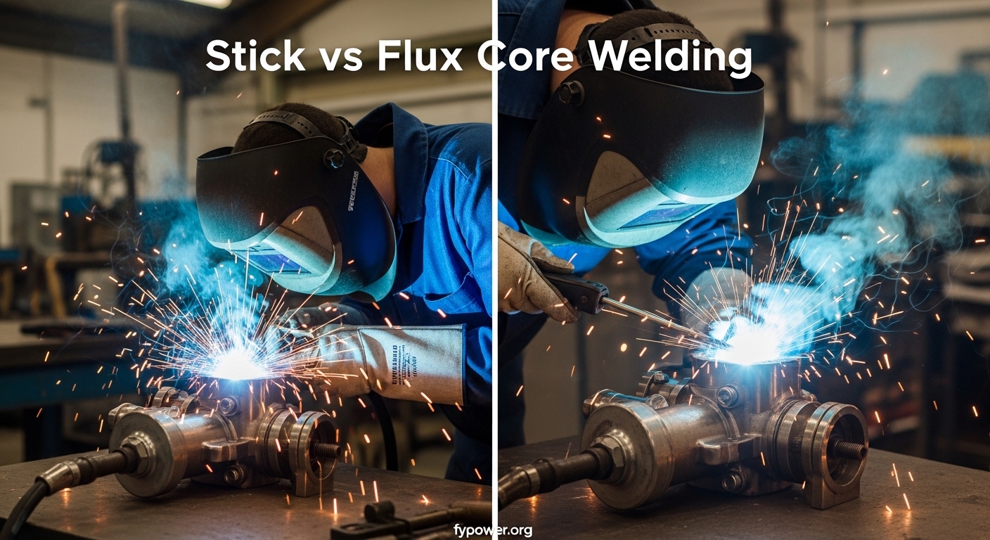 Stick vs Flux Core Welding: Complete Comparison Guide
