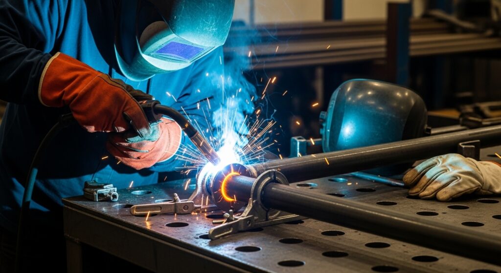 Welding Black Iron Pipe