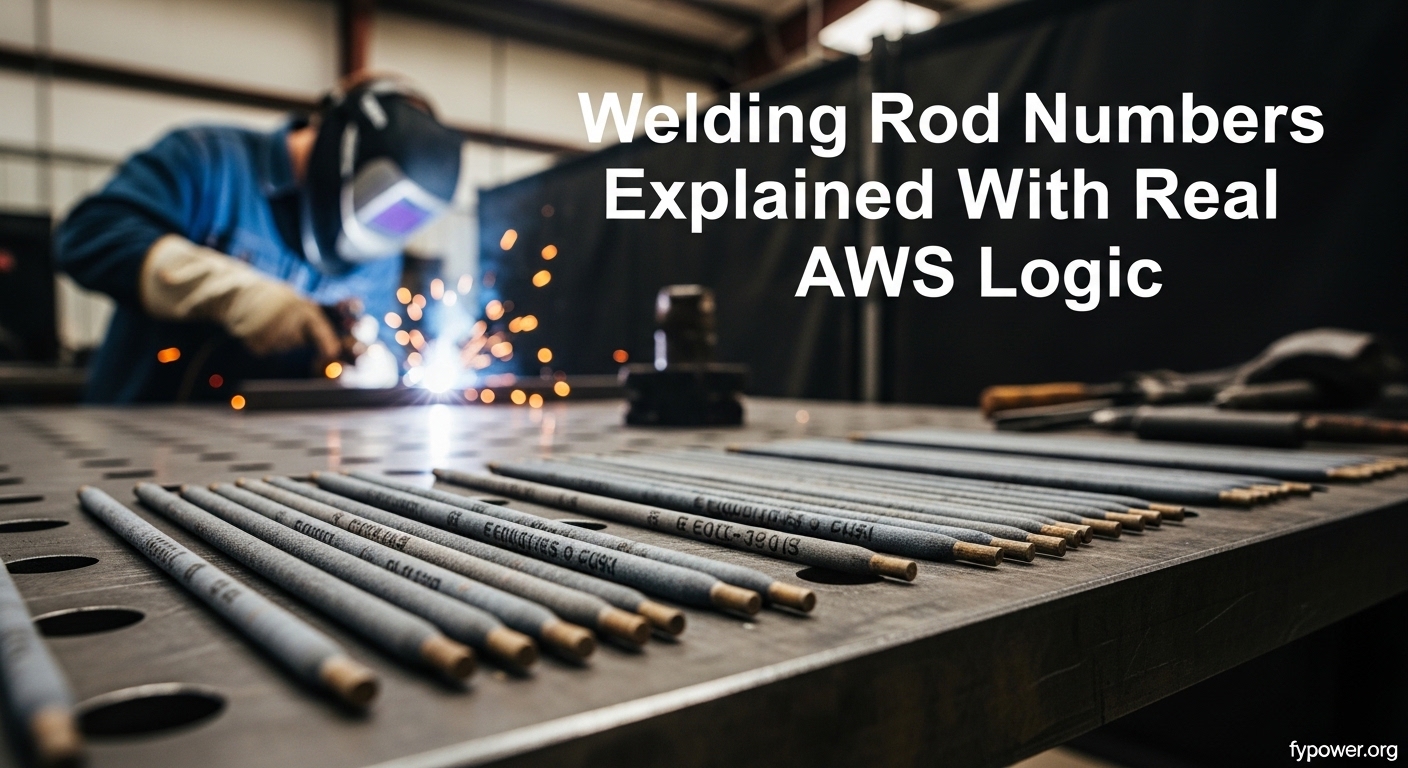 Welding Rod Numbers Explained: Complete AWS Classification Guide