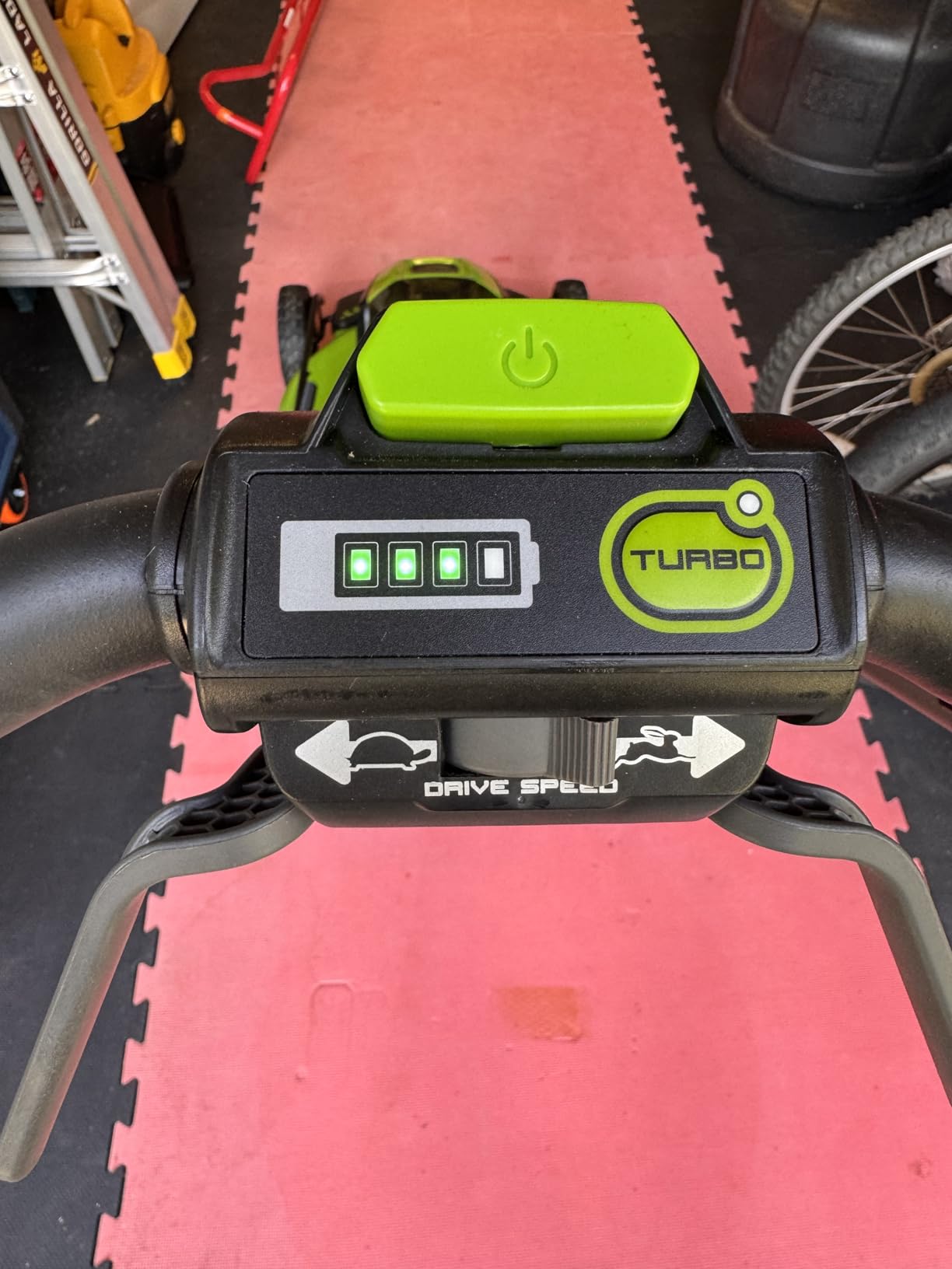 Greenworks 80V 21in Self-Propelled Lawn Mower, 4.0 Ah Battery and Charger customer photo 1