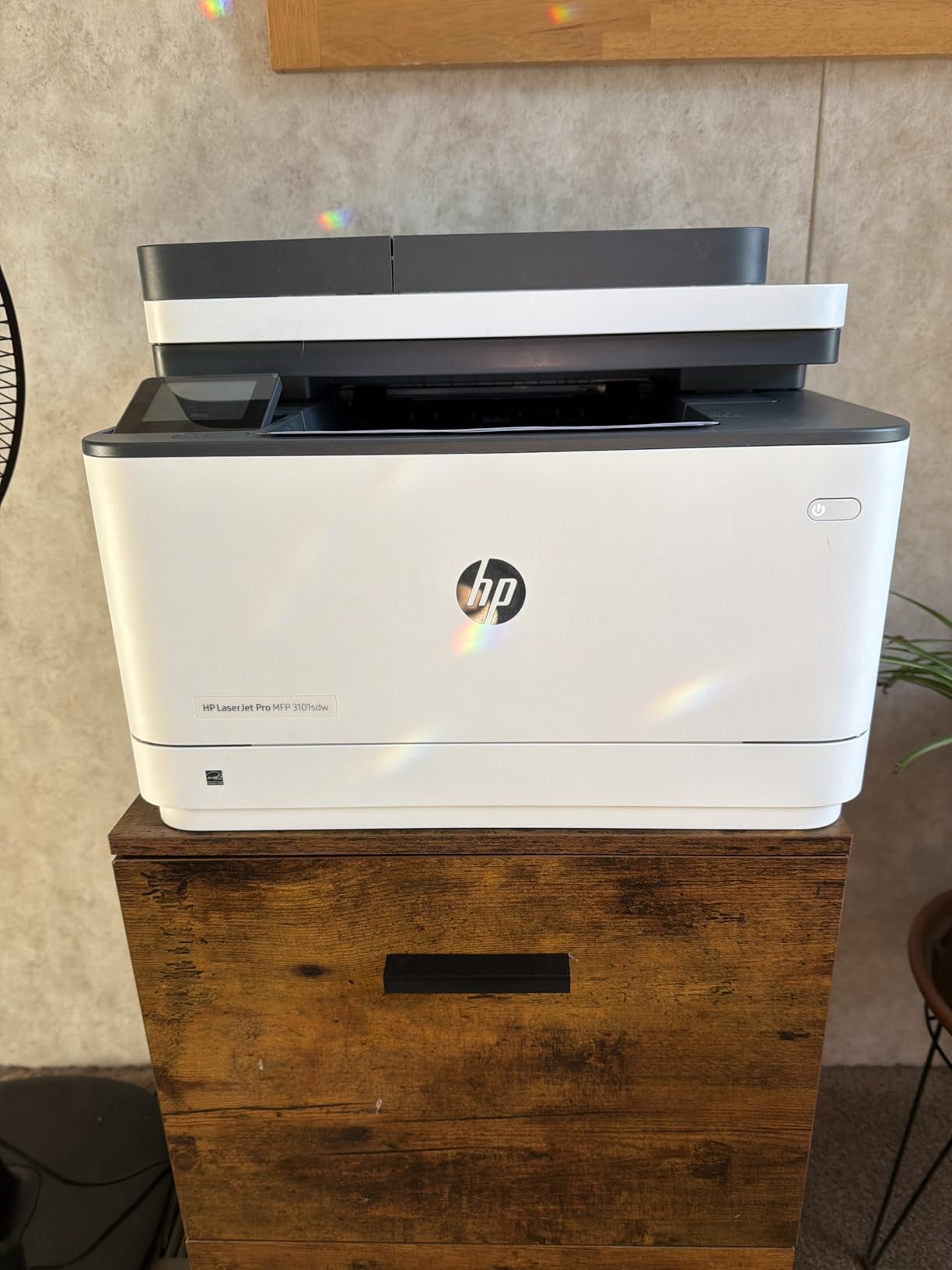 HP LaserJet Pro MFP 3101sdw Wireless Black and White All-in-One Laser Printer, Office Printer, Duplex, Best-for-Small Teams (9D2X4F) customer photo 1