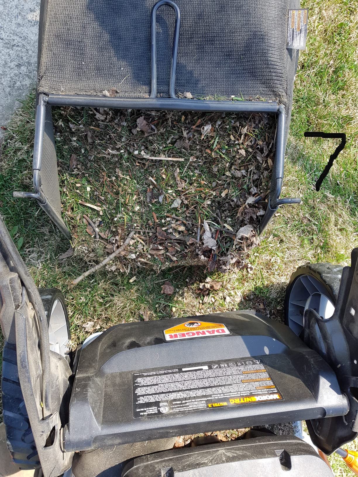 Worx Cordless Lawn Mower, 40V 21