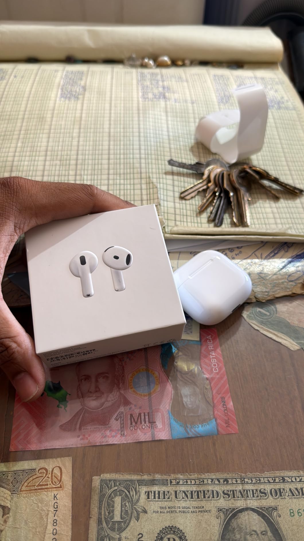 Apple AirPods 4 Wireless Earbuds | Bluetooth Headphones, Personalized Spatial Audio, Sweat & Water Resistant, USB-C Charging Case, H2 Chip customer photo 2