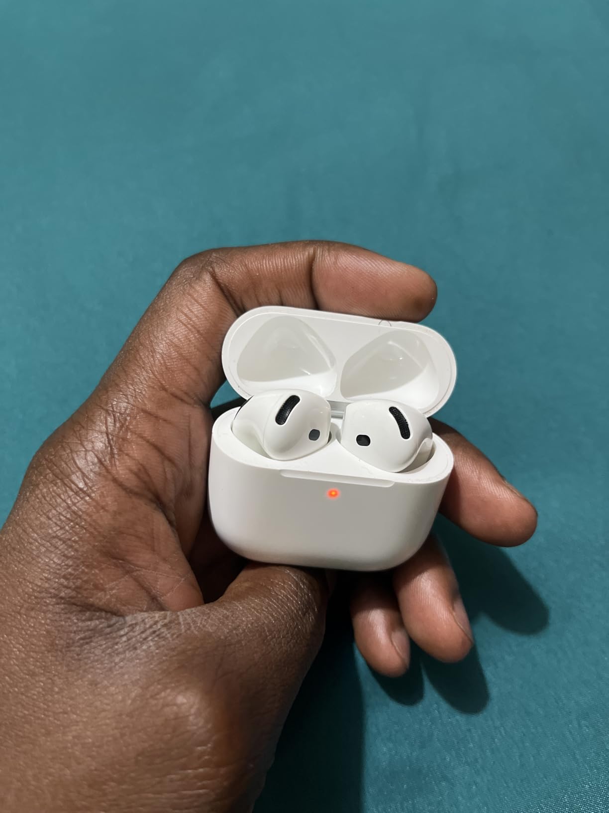 Apple AirPods 4 Wireless Earbuds with Active Noise Cancellation | Bluetooth Headphones, Transparency Mode, Personalized Spatial Audio, USB-C Charging Case, Wireless Charging, H2 Chip customer photo 2