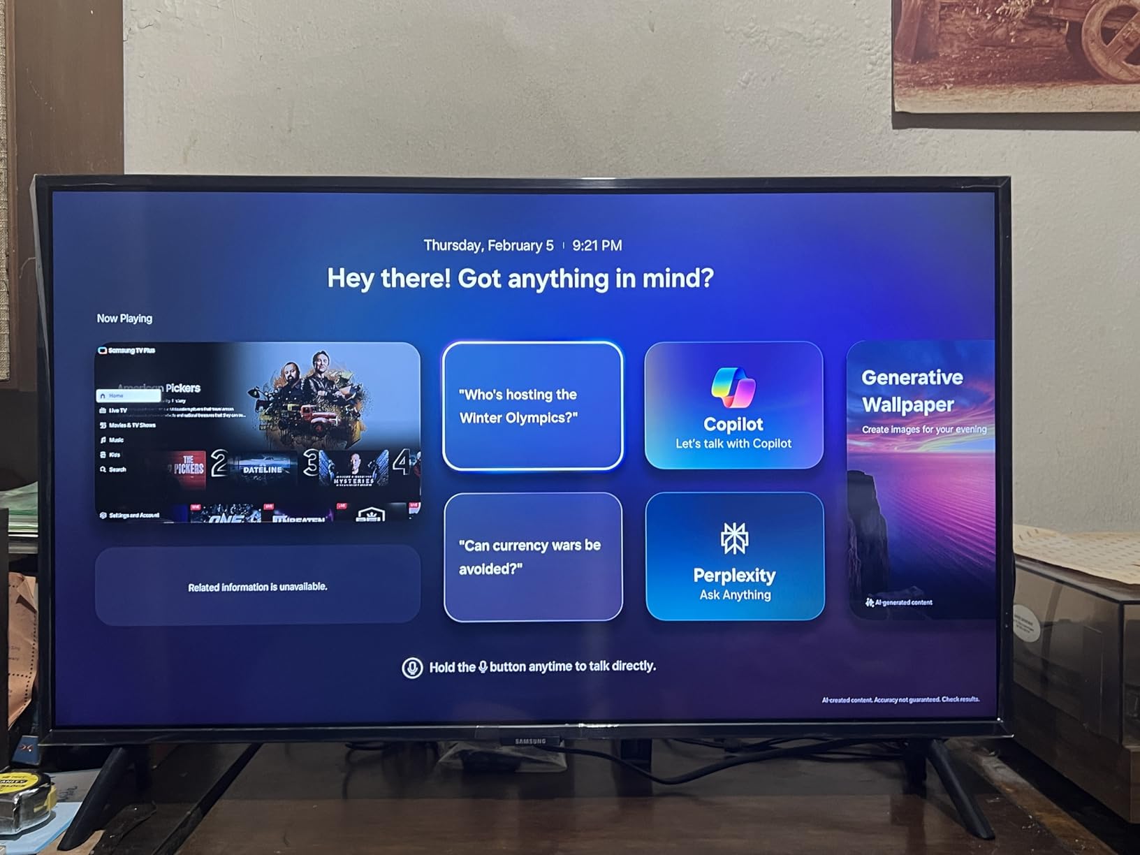 Samsung 65-Inch Class QLED Q8F 4K UHD Smart TV (2025 Model) customer photo 1
