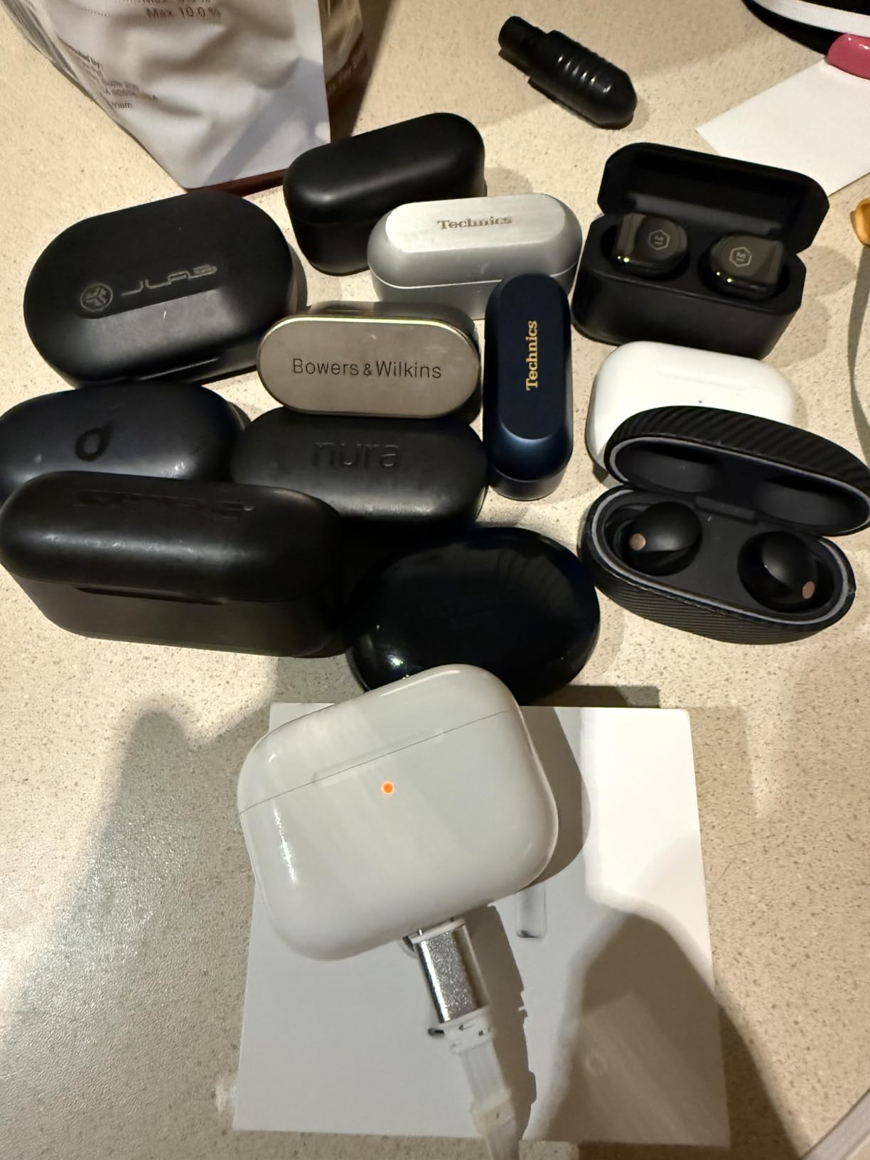 Apple AirPods Pro 3 Wireless Earbuds with Active Noise Cancellation | Live Translation, Heart Rate Sensing, Hearing Aid Feature, Bluetooth Headphones, Spatial Audio, USB-C Charging customer photo 1