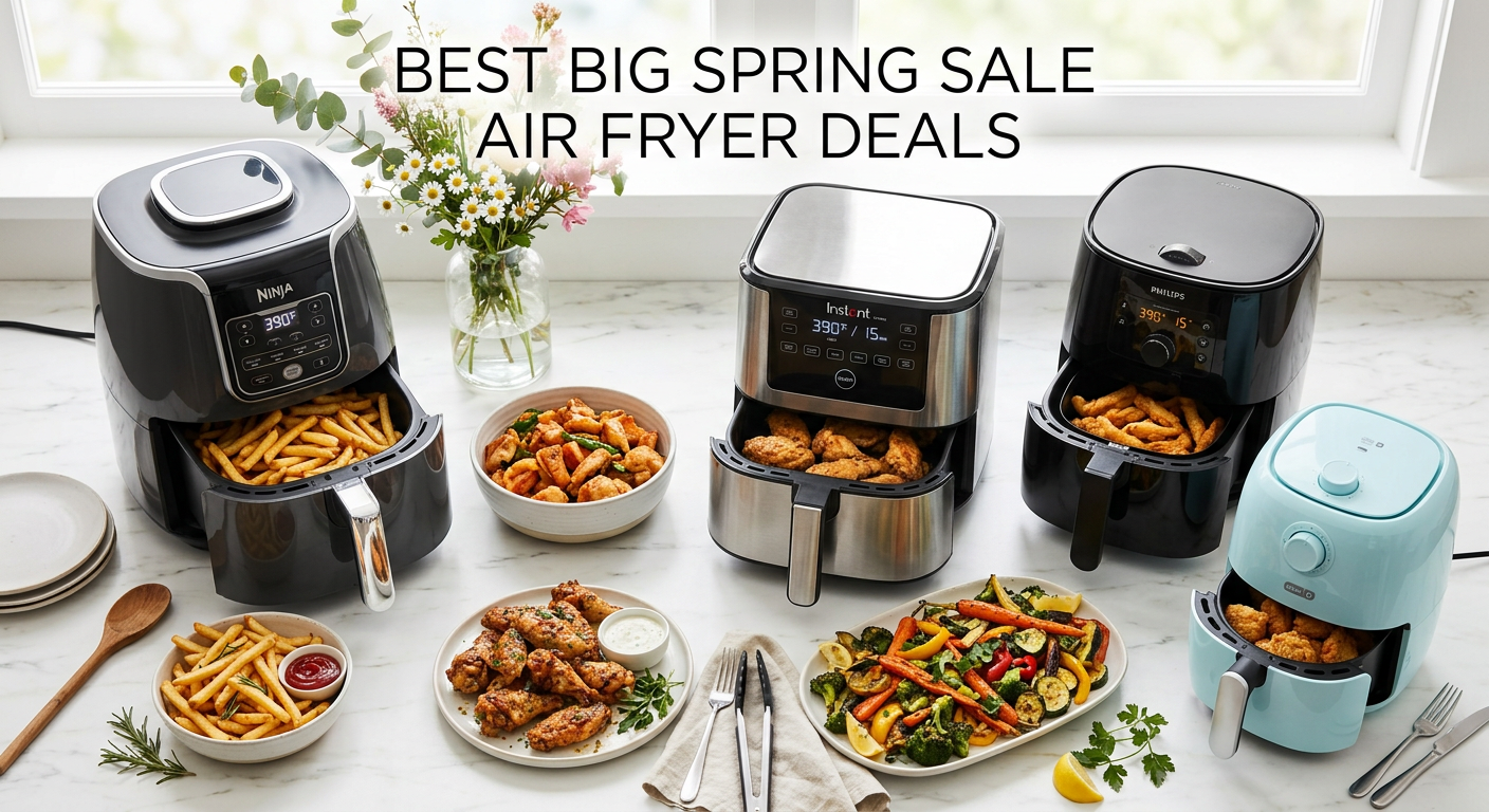 10 Best Big Spring Sale Air Fryer Deals on Amazon (August 2026)
