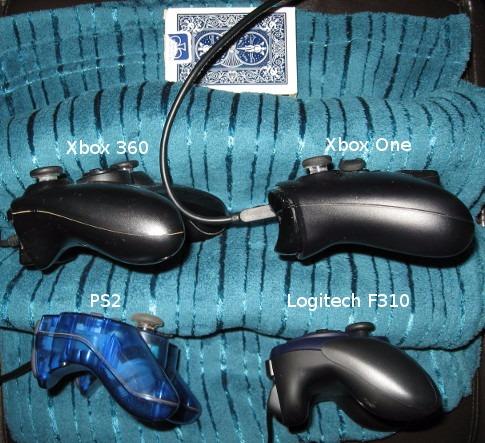 Logitech G F310 Wired Gamepad Controller Console Like Layout 4 Switch D-Pad PC - Blue/Black customer photo 2