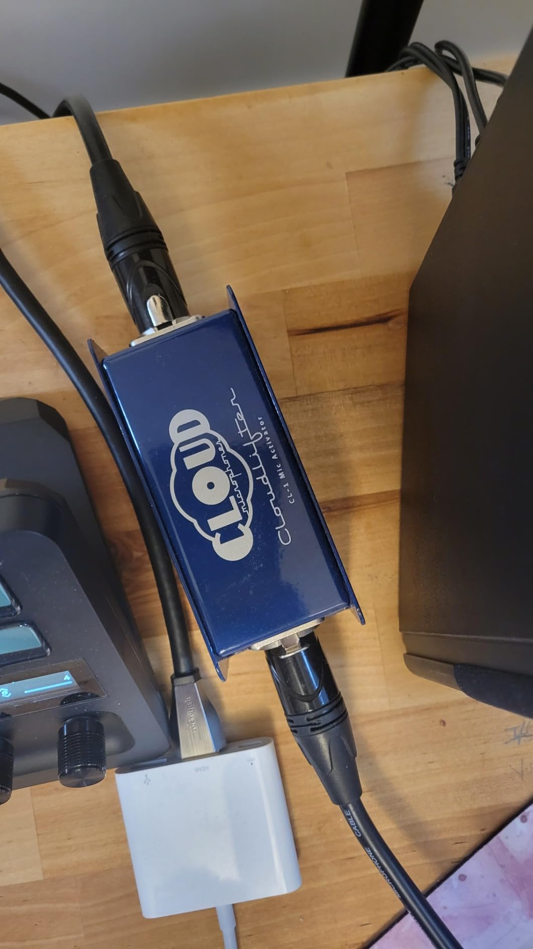 Cloud Microphones - Cloudlifter CL-1 Mic Activator - Ultra-Clean Microphone Preamp Gain - USA Made customer photo 1
