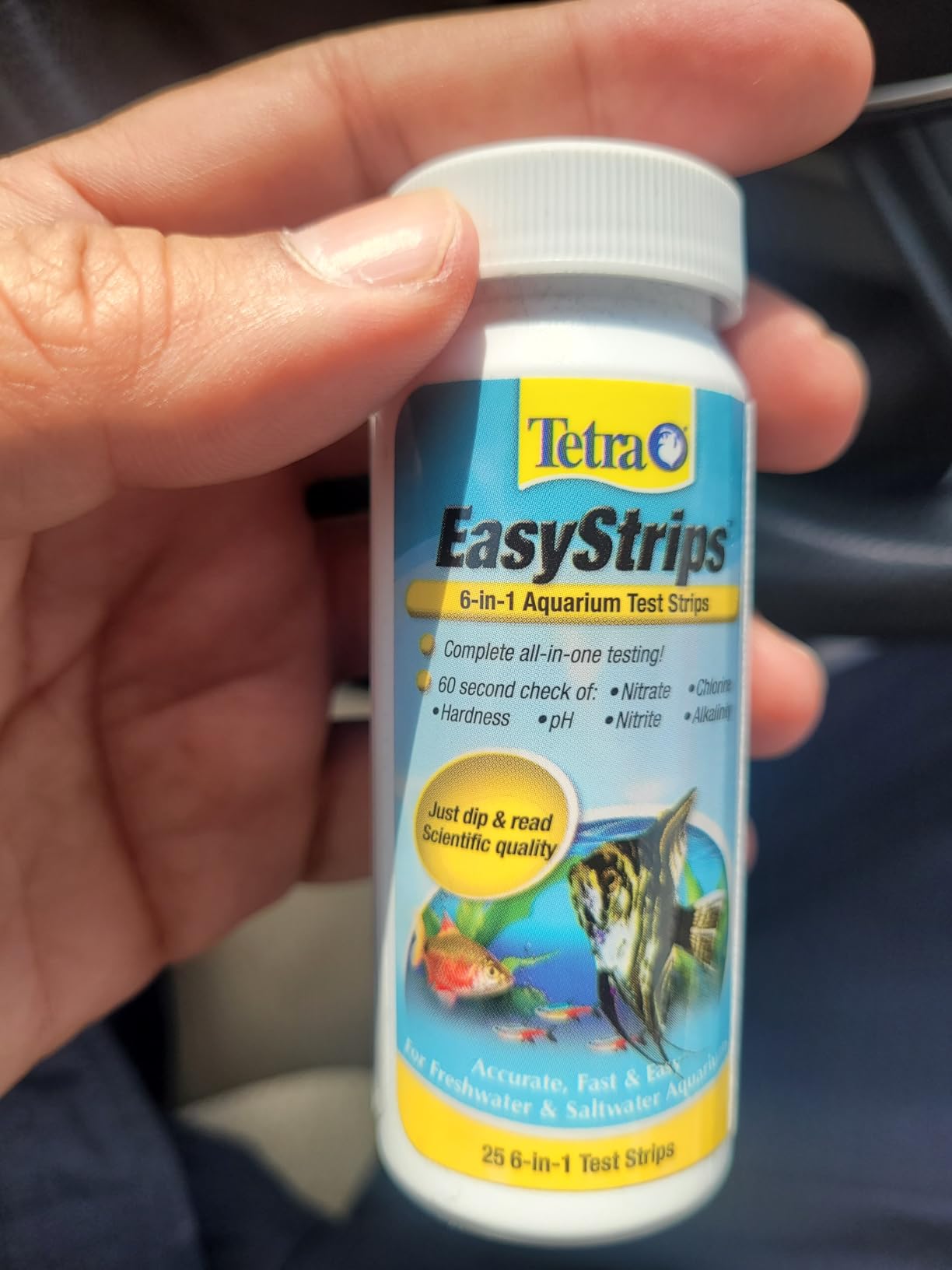 Tetra EasyStrips Complete Aquarium Test Strips, Water Testing, 25 Count customer photo 1