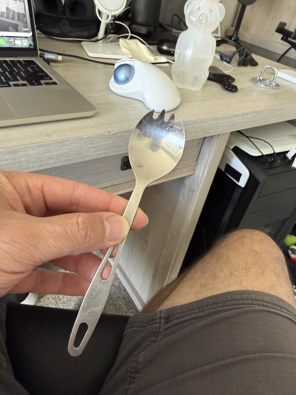 TOAKS Titanium Spork (Silver) customer photo 1