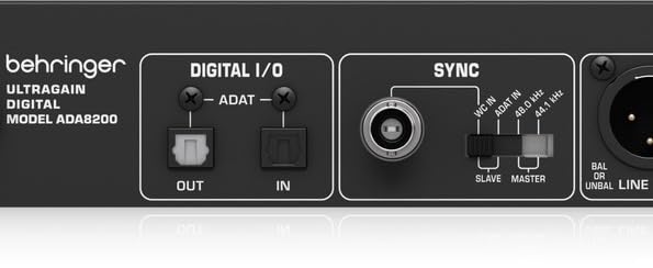 Behringer ADA8200 Audiophile 8 In/8 Out ADAT Audio Interface with Midas Mic Preamplifiers customer photo 2