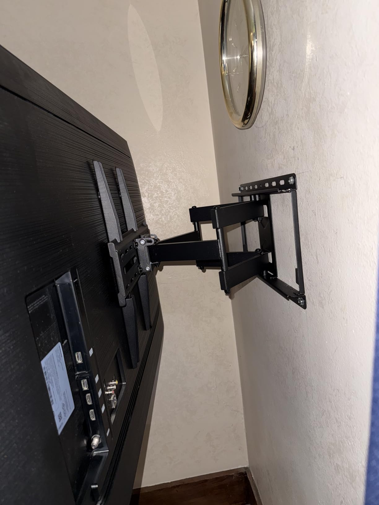 Mounting Dream Full Motion TV Wall Mount for 32-70 Inch TVs up to 99lbs | Mount Bracket with Swivel and Tilt, TV Bracket with Articulating Dual Arms, Fits 16” Studs, Max VESA 400X400 mm, MD2380 customer photo 2