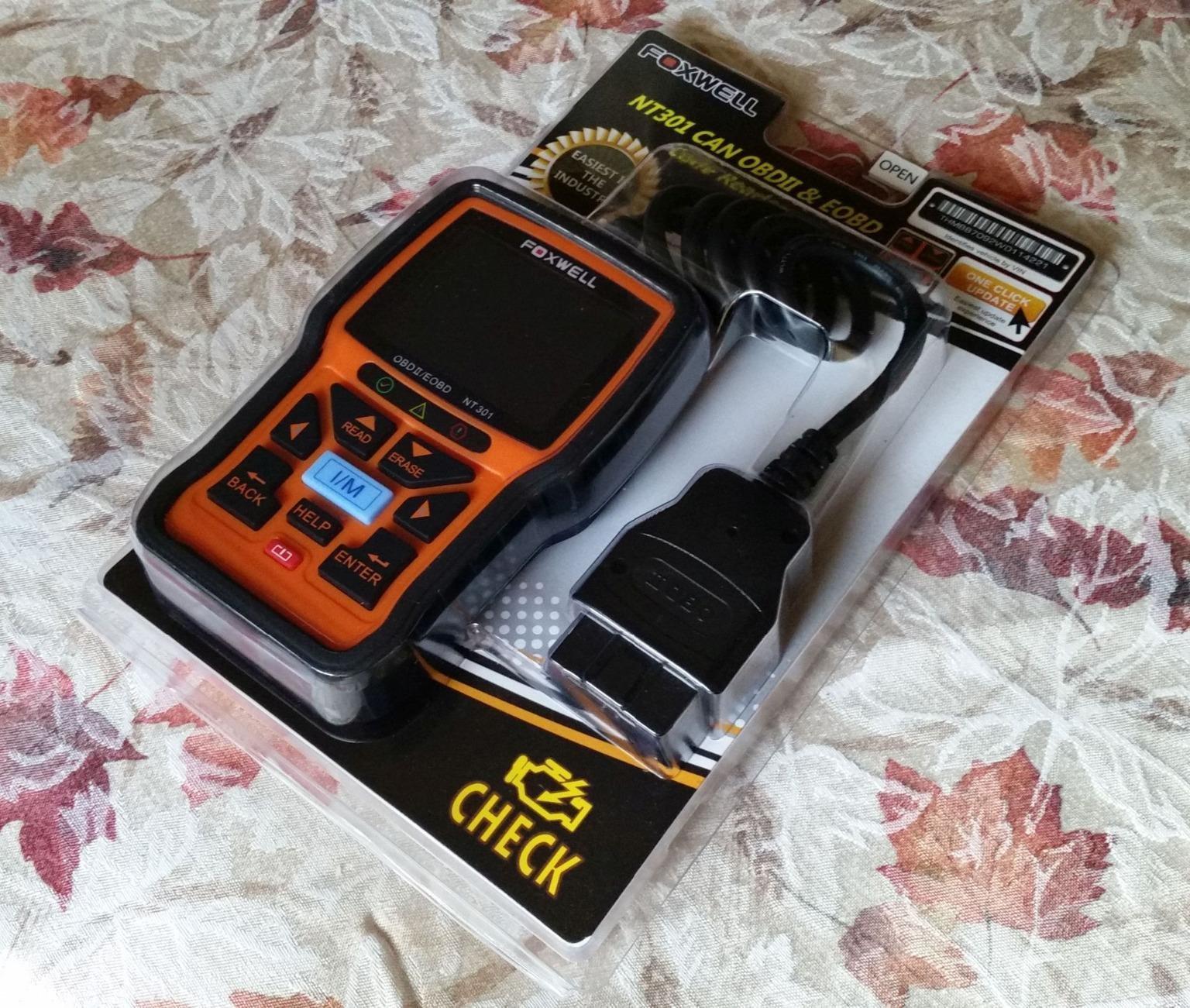 FOXWELL NT301 OBD2 Scanner Live Data Professional Mechanic OBDII Diagnostic Code Reader Tool for Check Engine Light customer photo 2