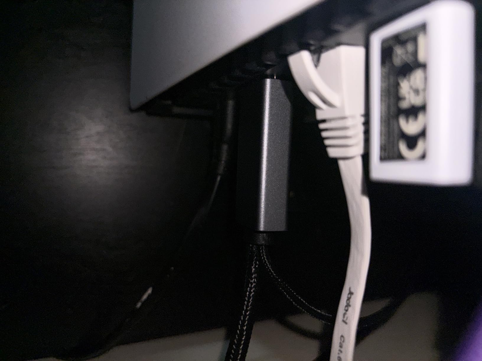 Jadaol Cat 6 Ethernet Cable 50 ft, 10Gbps Support Cat8 Cat7 Network, Flat RJ45 LAN Patch Cable, High-Speed Wired Internet Cable for Router, Modem, Switch, Gaming Consoles, PC, Streaming Devices, White customer photo 1