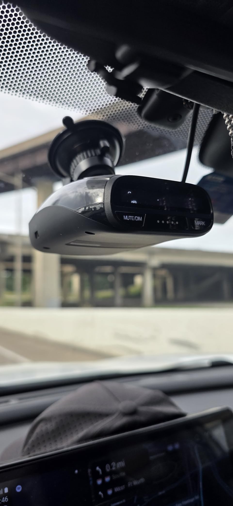 Uniden DFR7 Super Long Range Wide Band Laser/Radar Detector, Built-in GPS w/Mute Memory, Voice Alerts, Red Light & Speed Camera Alerts, OLED Display customer photo 1