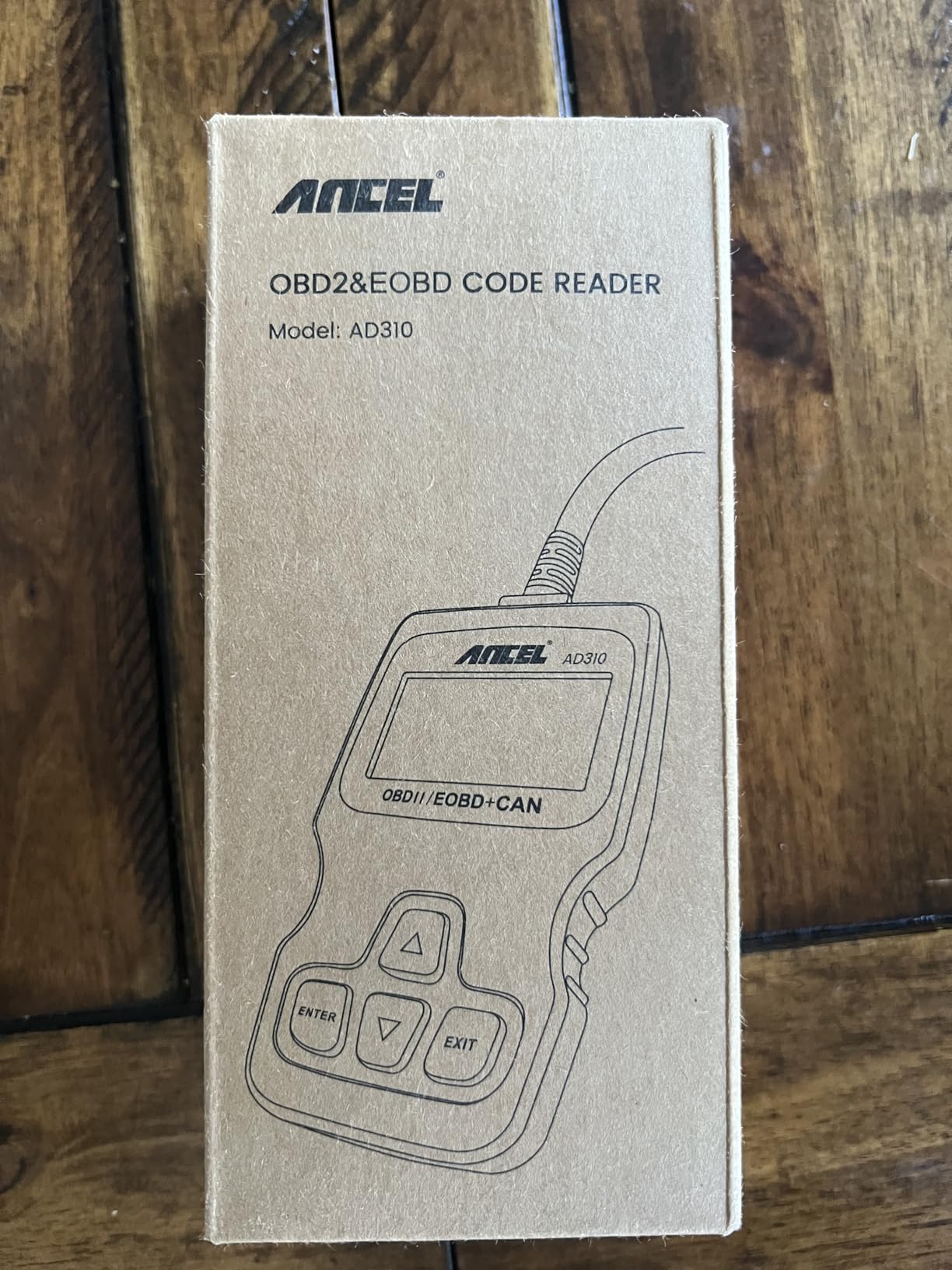 ANCEL AD310 Classic Enhanced Universal OBD II Scanner Car Engine Fault Code Reader CAN Diagnostic Scan Tool, Read and Clear Error Codes for 1996 or Newer OBD2 Protocol Vehicle (Black) customer photo 2
