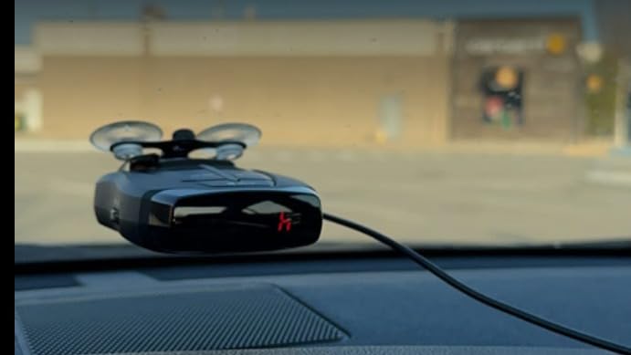 Cobra RAD 350 Laser Radar Detector - Long Range, False Alert Filter, OLED Display customer photo 2
