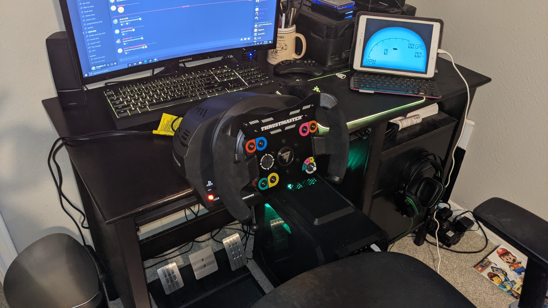 Thrustmaster T300RS GT Steering Wheel Set - Premium Force Feedback Sim Racing Wheel & Pedals for PS5, PS4 & PC | Realistic Driving Simulator for Sim Racing customer photo 1