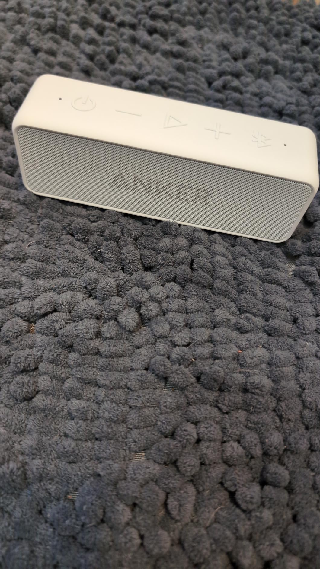 Anker Soundcore 2 Portable Bluetooth Speaker with Stereo Sound, Bluetooth 5, Bassup, IPX7 Waterproof, 24-Hour Playtime, Wireless, Speaker for Home, Outdoors, Travel customer photo 1