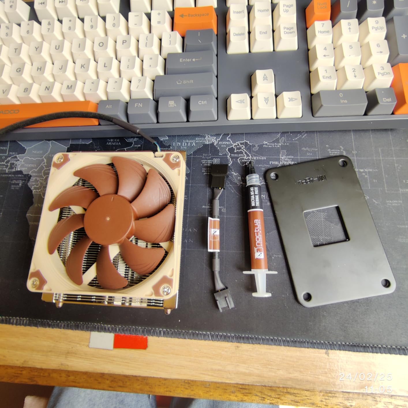 Noctua NH-L9a-AM4, Premium Low-Profile CPU Cooler for AMD AM4 (Brown) customer photo 2