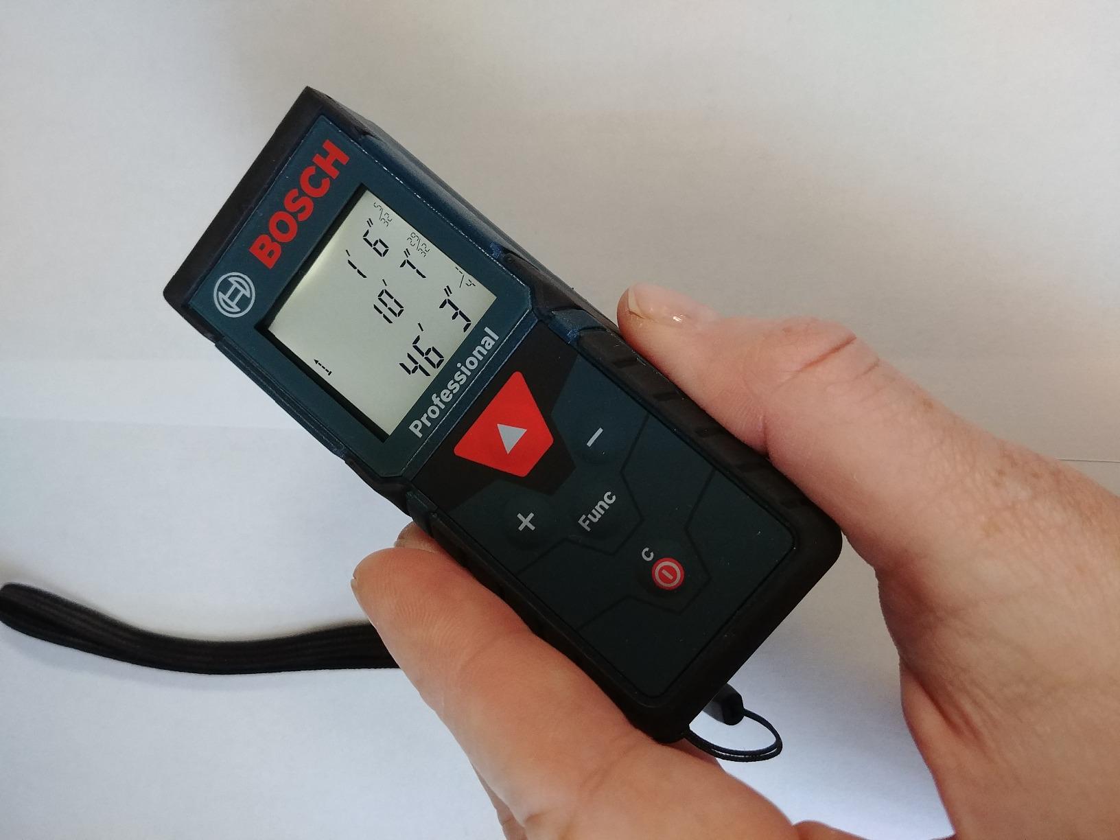 Bosch GLM165-40 Blaze Pro 165 Ft. Laser Measure, Laser Measuring Tool customer photo 2