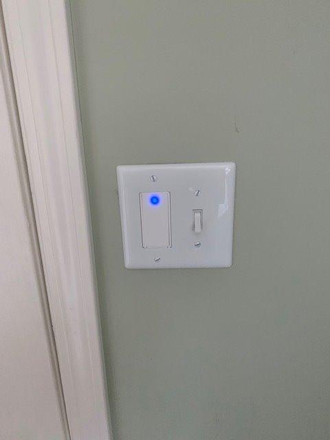 Geeni TAP Smart Light Switch, White, 1 Switch - Requires Neutral Wire - Works with Amazon Alexa and Google Home Requires 2.4 GHz Wi-Fi customer photo 1