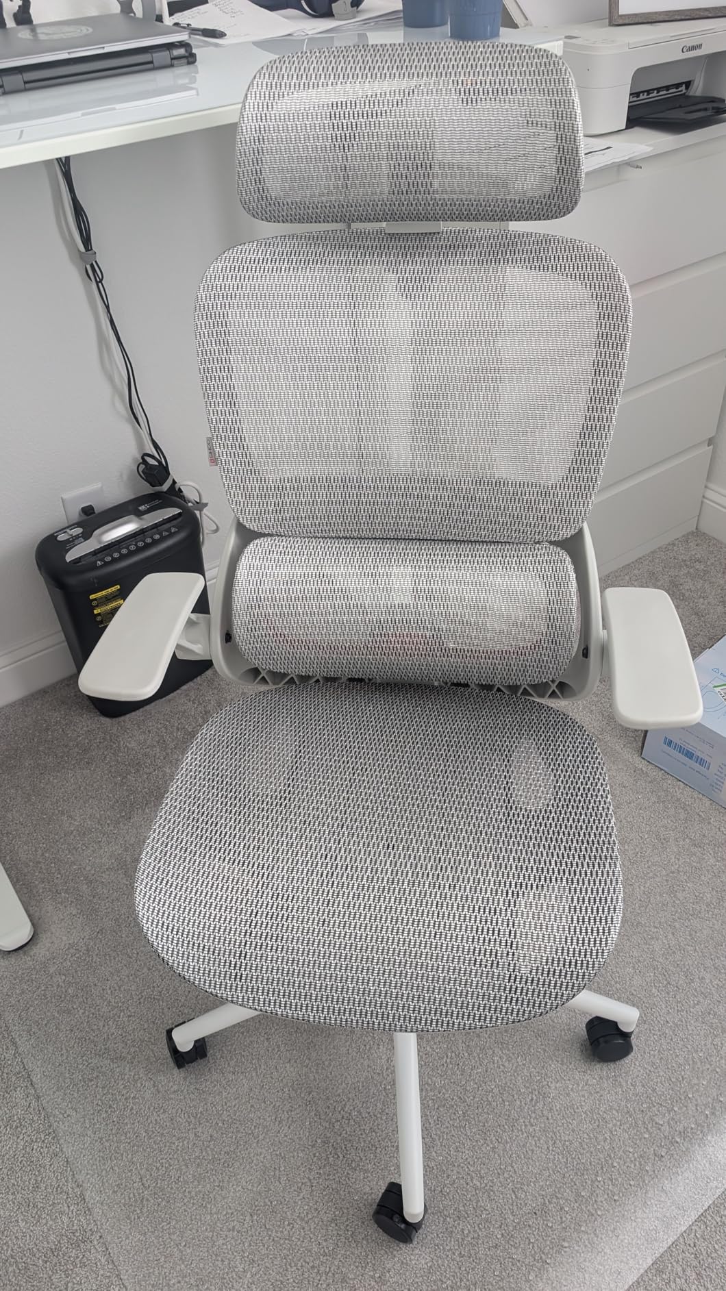 SIHOO M18 Ergonomic Office Chair, Mesh Back Desk Chair with Headrest customer photo 2