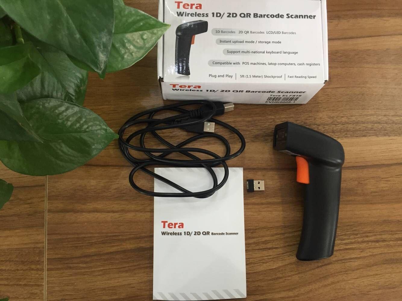 Tera 1D 2D QR Barcode Scanner Wireless and Wired with Battery Level Indicator, Cordless Handheld Barcode Scanner D5100 customer photo 1