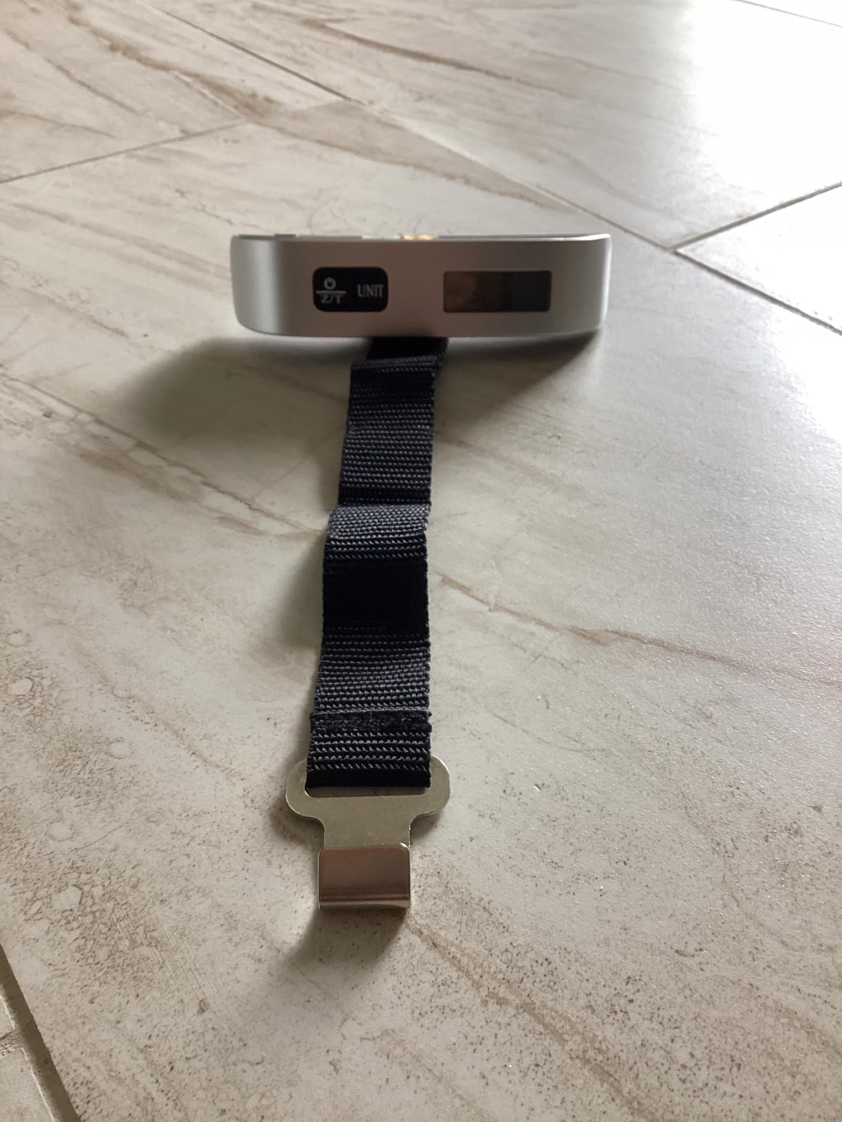 travel inspira Digital Luggage Scale – Portable Hanging Suitcase Weight Scale for Travel, 110 lb Capacity, Backlit LCD Display, Prevents Airport Overweight Fees, Battery Included customer photo 1