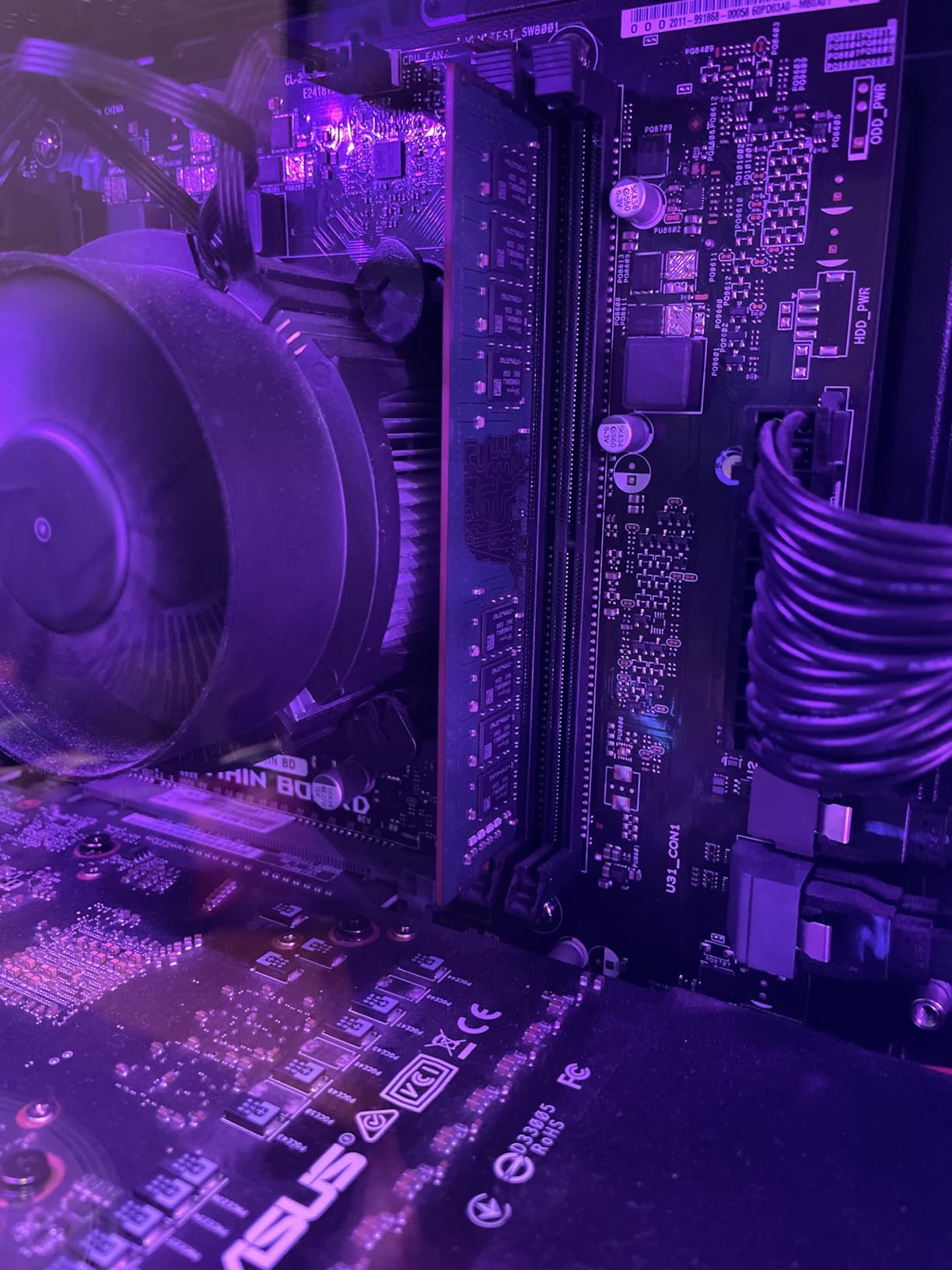 CORSAIR Vengeance LPX DDR4 RAM 32GB (2x16GB) 3200MHz CL16 Intel XMP AMD EXPO Computer Memory - Black (CMK32GX4M2E3200C16) customer photo 1