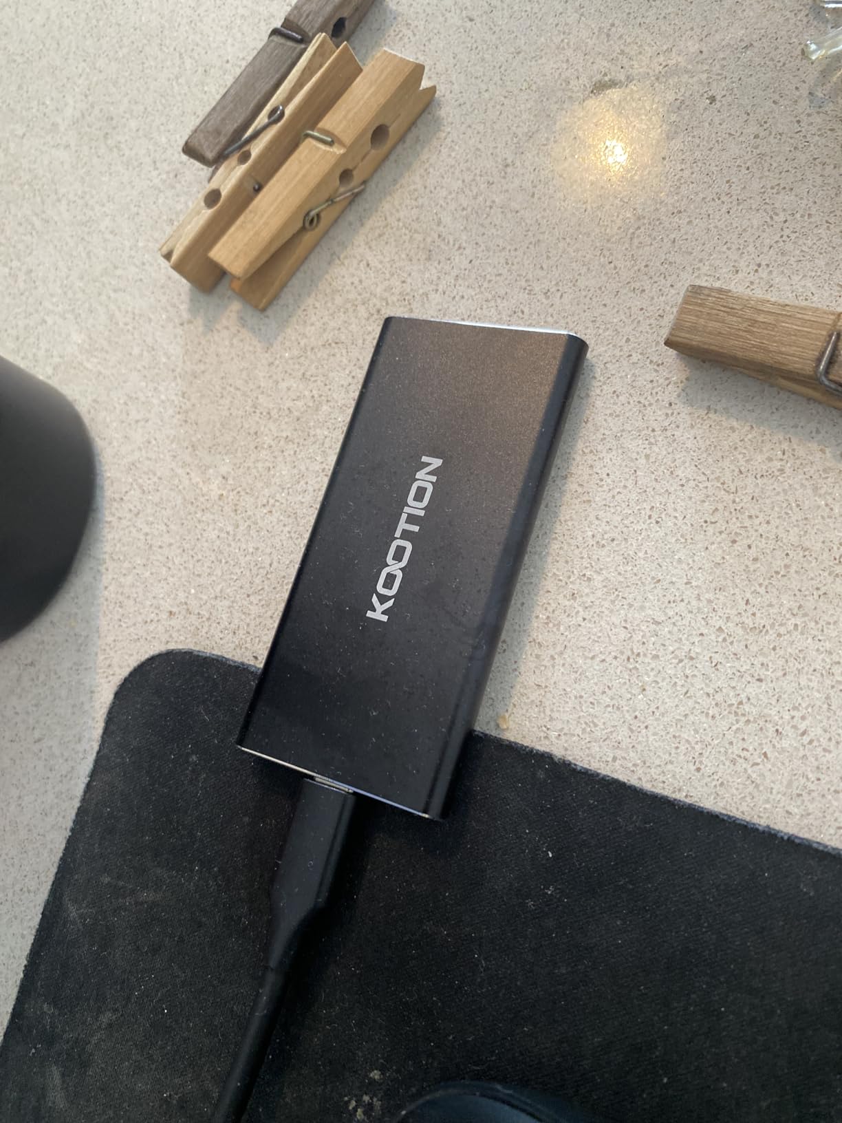 KOOTION External SSD 250GB Portable SSD High-Speed Solid State Drive, Read up to 500MB/s & Write up to 450MB/s customer photo 1